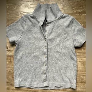 John Galt button tee